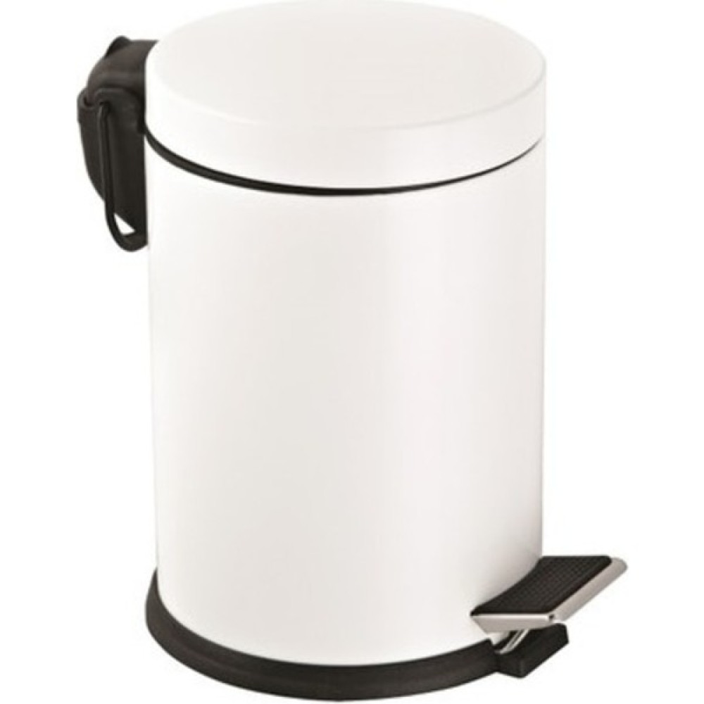 Depposite Çelik Metal 12 Litre Pedallı Çöp Kovası Beyaz Çöp Kutusu Eşya Saklama / Düzenleme Fiyatı