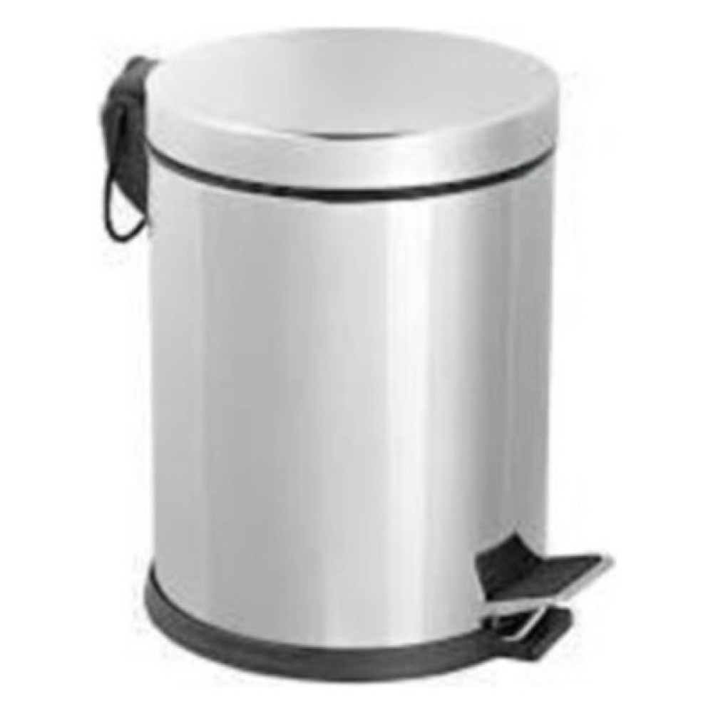 Depposite Çelik Metal 12 Litre Pedallı Çöp Kovası Gümüş Çöp Kutusu Eşya Saklama / Düzenleme Fiyatı