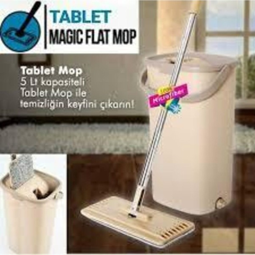 Depposite Tablet Mop Temizlik Seti Sihirli Mop Yer Duvar Silme Tablet Temizlik Malzemeleri Fiyatı