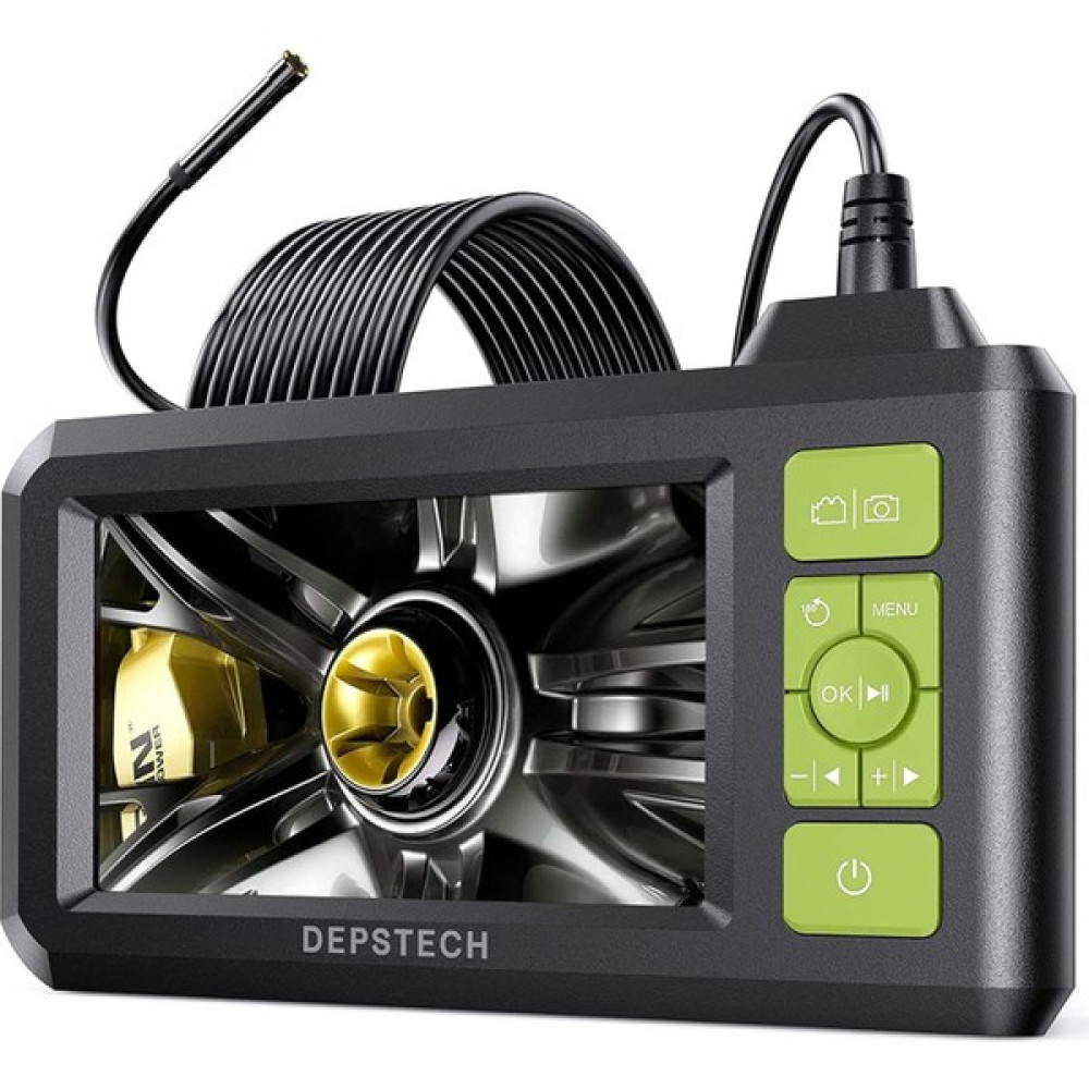 Depstech Endüstriyel Endoskop, 1080P Hd Dijital Boroskop - 5 m Kablo - 5.5 mm Oto Boyaları Fiyatı