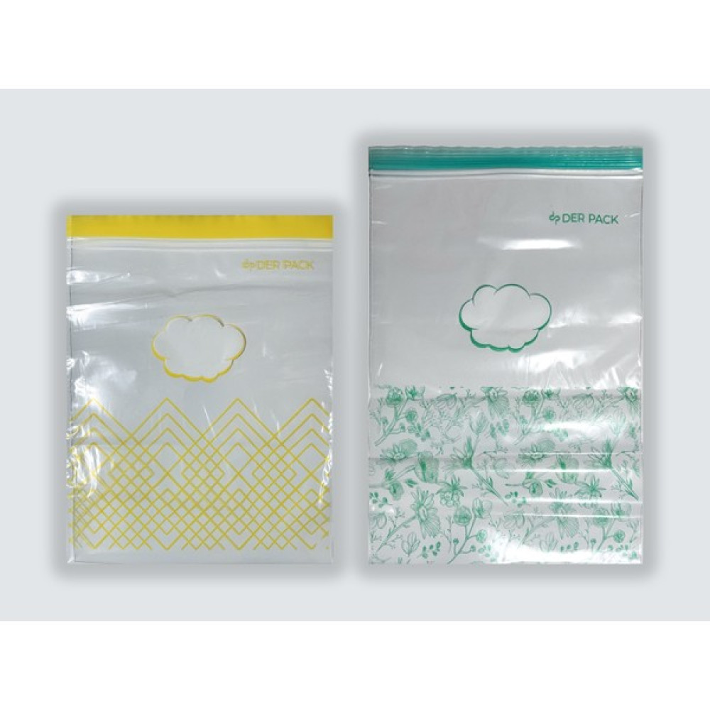 Der Pack Çift Kilitli Buzdolabı Poşeti 24'lü ( 12x4,5 lt ve 12x6 lt) Buzdolabı Poşeti Fiyatı