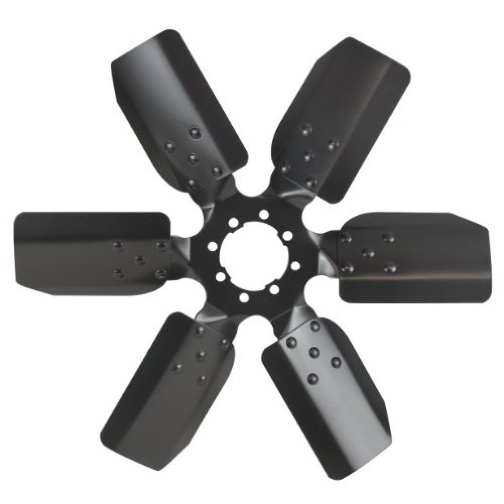 Derale 17118 Heavy Duty Fan Blade Series 1000 18" Steel Clutch Fan Standard Rotation,Black