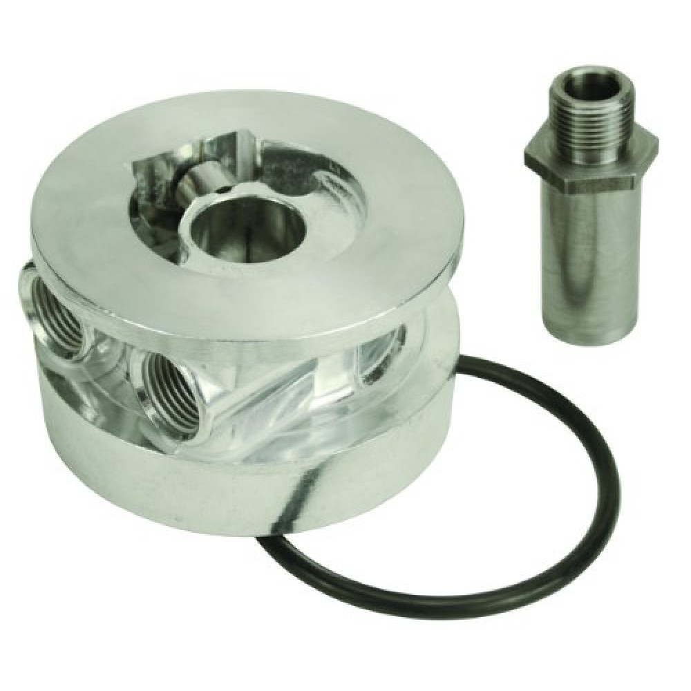 Derale 25720 GM Engine Sandwich Adapter Silver