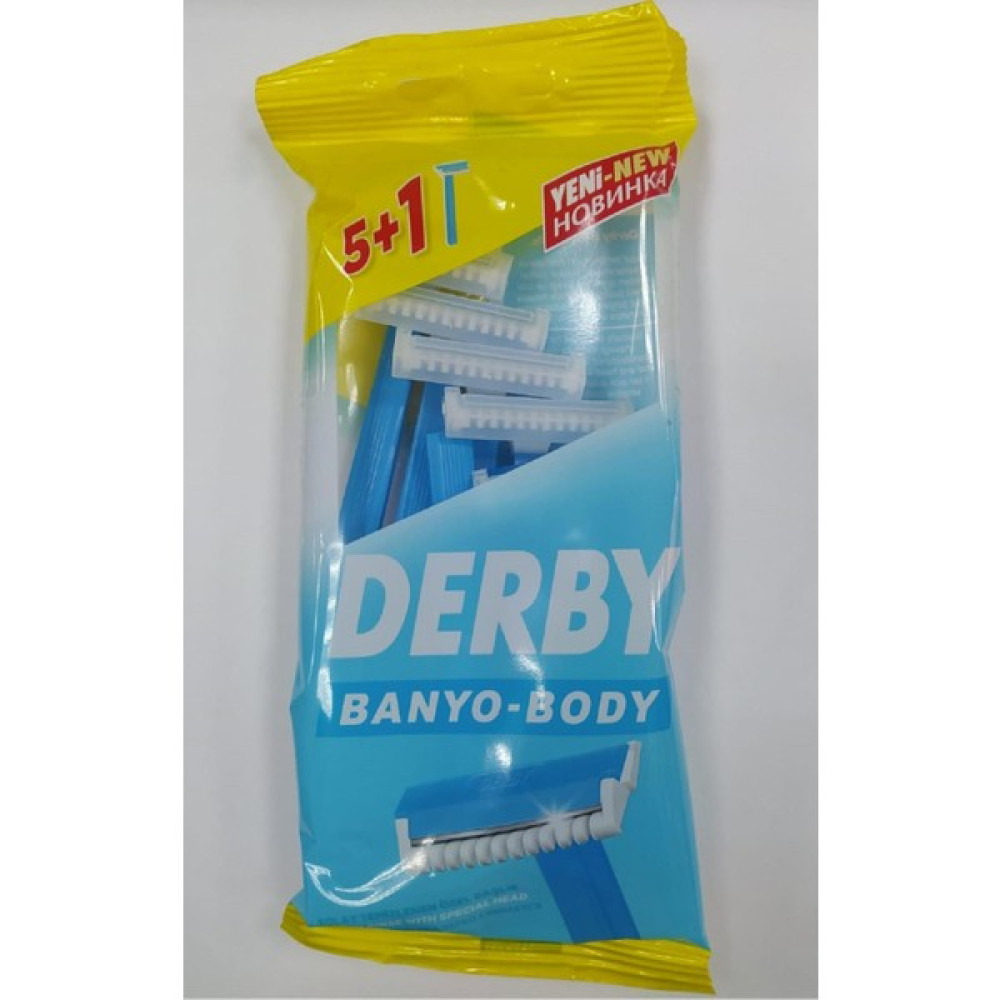 Derby Banyo 5+1 Poşet Tıraş Bıçağı ve Yedekleri Fiyatı