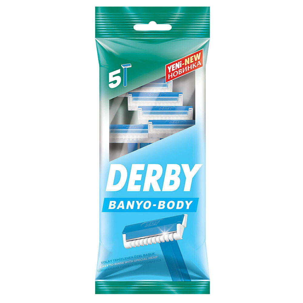 Derby Banyo 5'li Poşet Tıraş Bıçağı ve Yedekleri Fiyatı