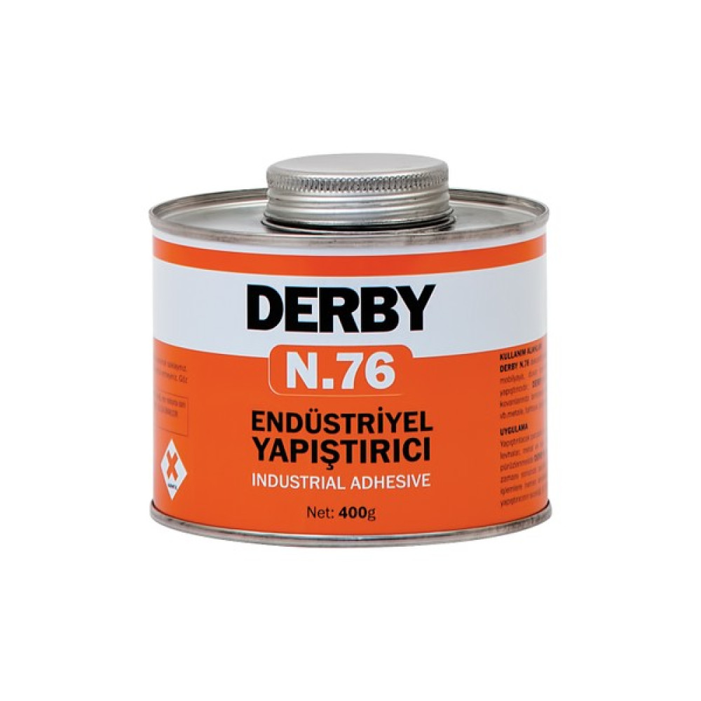 Derby N.76 Kontakt Teneke Yapıştırıcı Net 400g Nalburiye & Hırdavat Fiyatı