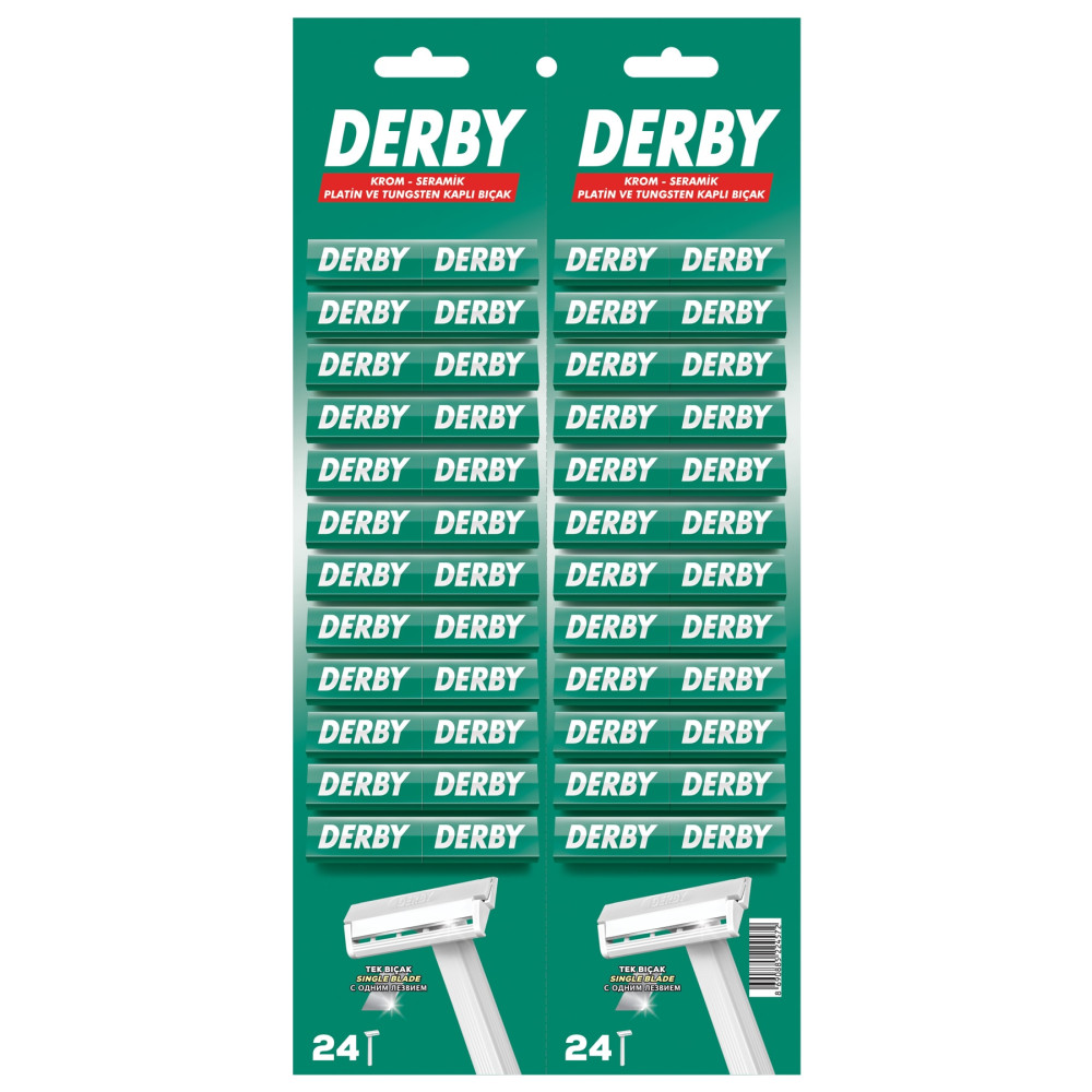 Derby Tek Bıçak Kartela 48li Tıraş Bıçağı ve Yedekleri Fiyatı