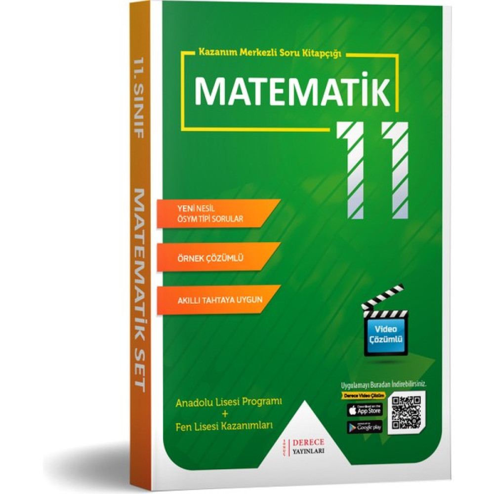 Derece Yayınları DRC 11.Sınıf Matematik Modüler Set 2020-2021 Matematik Fiyatı