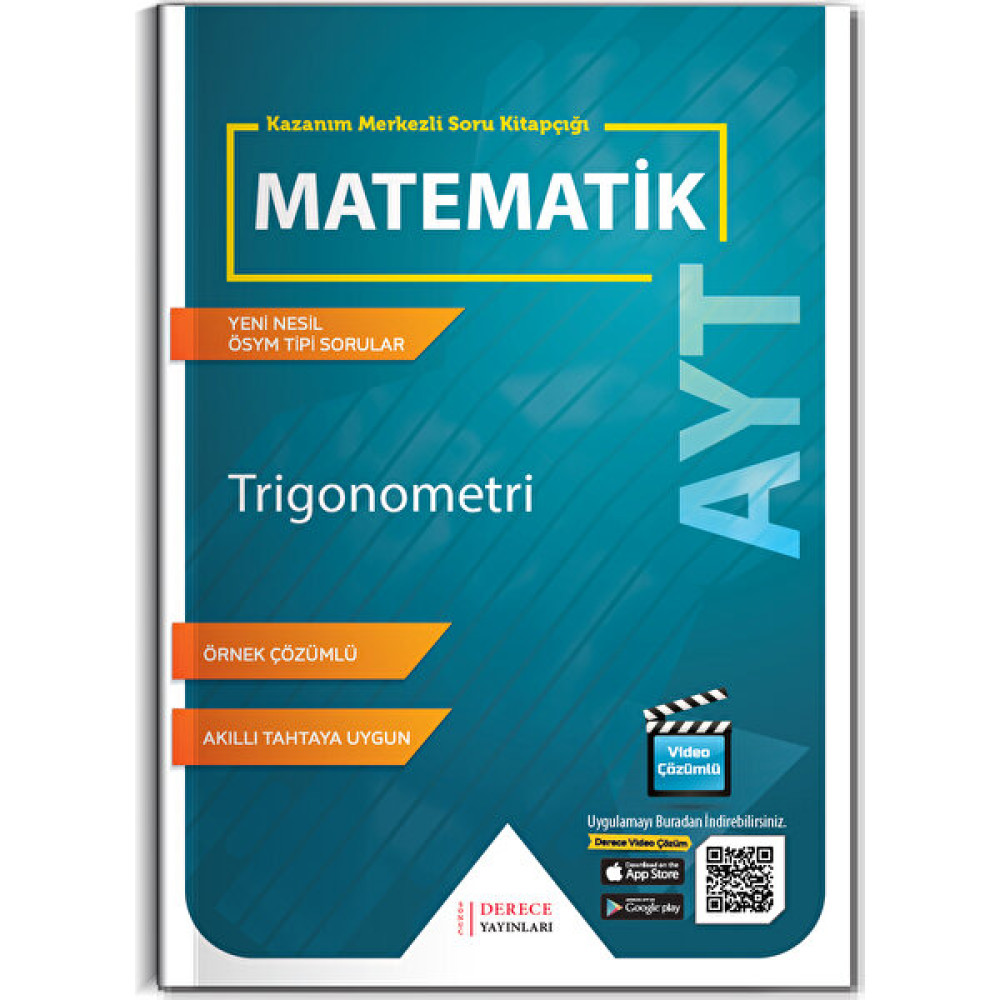 Derece Yayınları DRC AYT Trigonometri 2020-2021 Matematik Fiyatı