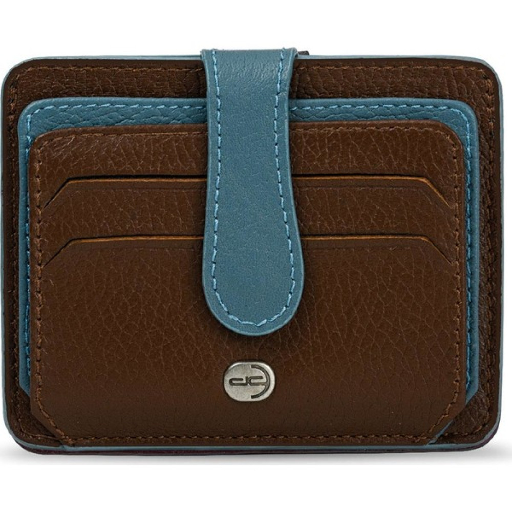 Deri Company Erkek Hakiki (Gerçek) Deri Cüzdan Kartlık Floater Desenli Kahverengi Turkuaz (878KTR) 113516 Erkek Cüzdan Fiyatı