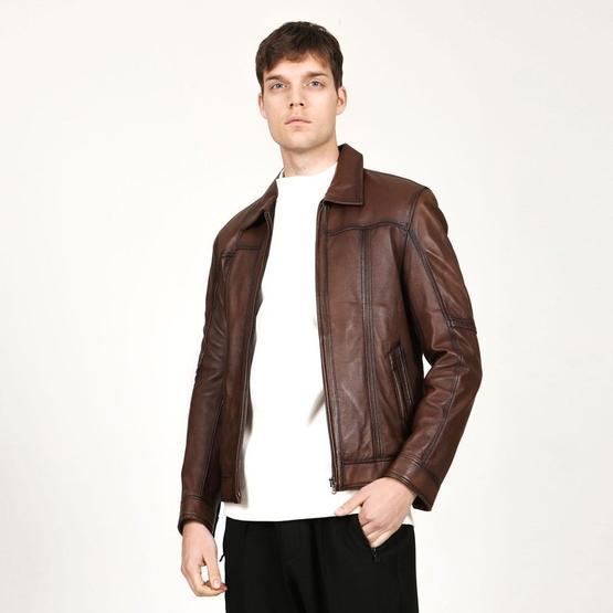 Dericlub E-1066 Camel Antik Deri Erkek Mont Erkek Mont Fiyatı