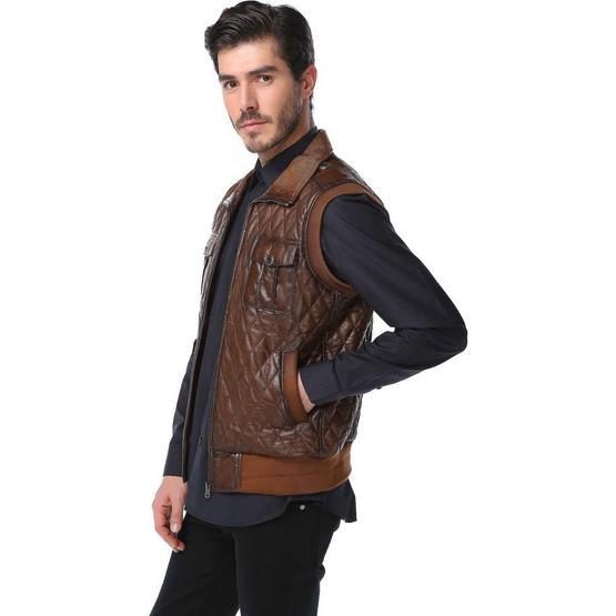 Dericlub Kapitone Camel Erkek Yelek Erkek Yelek Fiyatı