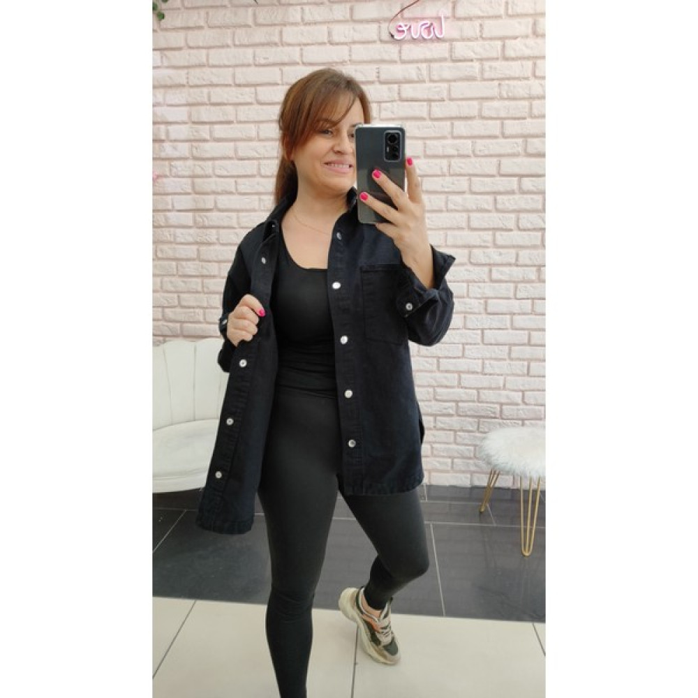 Derin Boutique Kadın Kot Ceket Gömlek Bayan Ceket Fiyatı