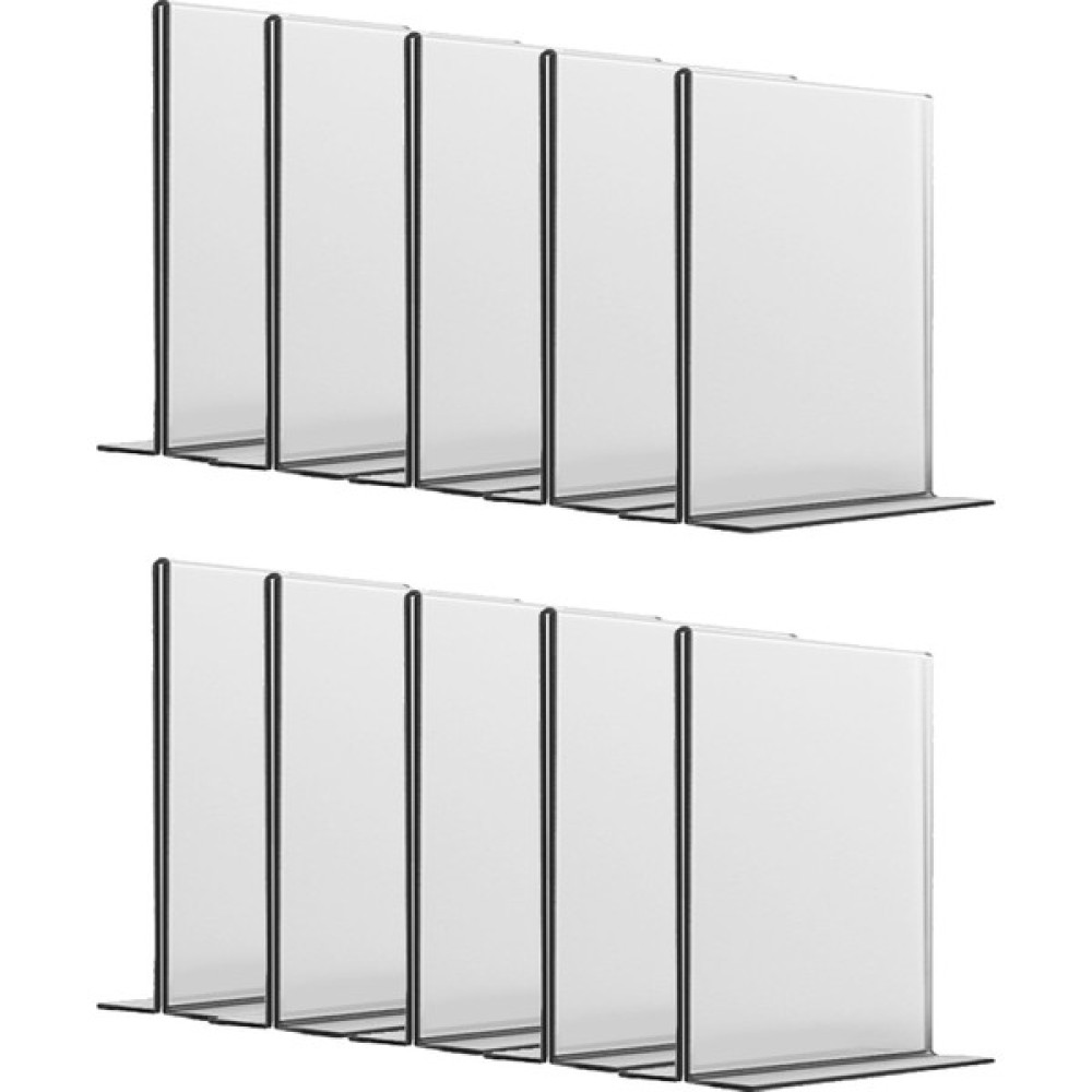 Derin Display A4 T Tipi Menülük Föylük 21 x 30 cm 10 Adet Masaüstü Şeffaf Pleksi Dosya Fiyatı