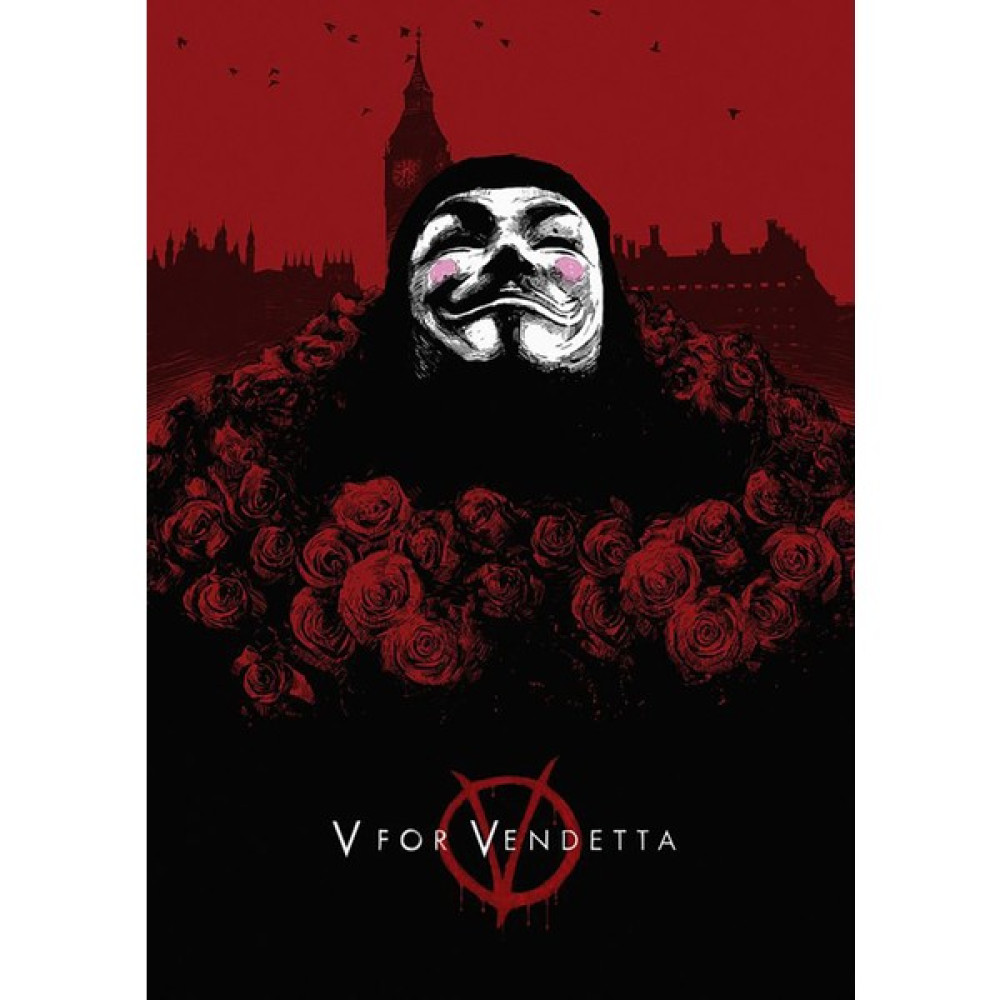 Derin Display V For Vendetta Film Posteri Poster Fiyatı