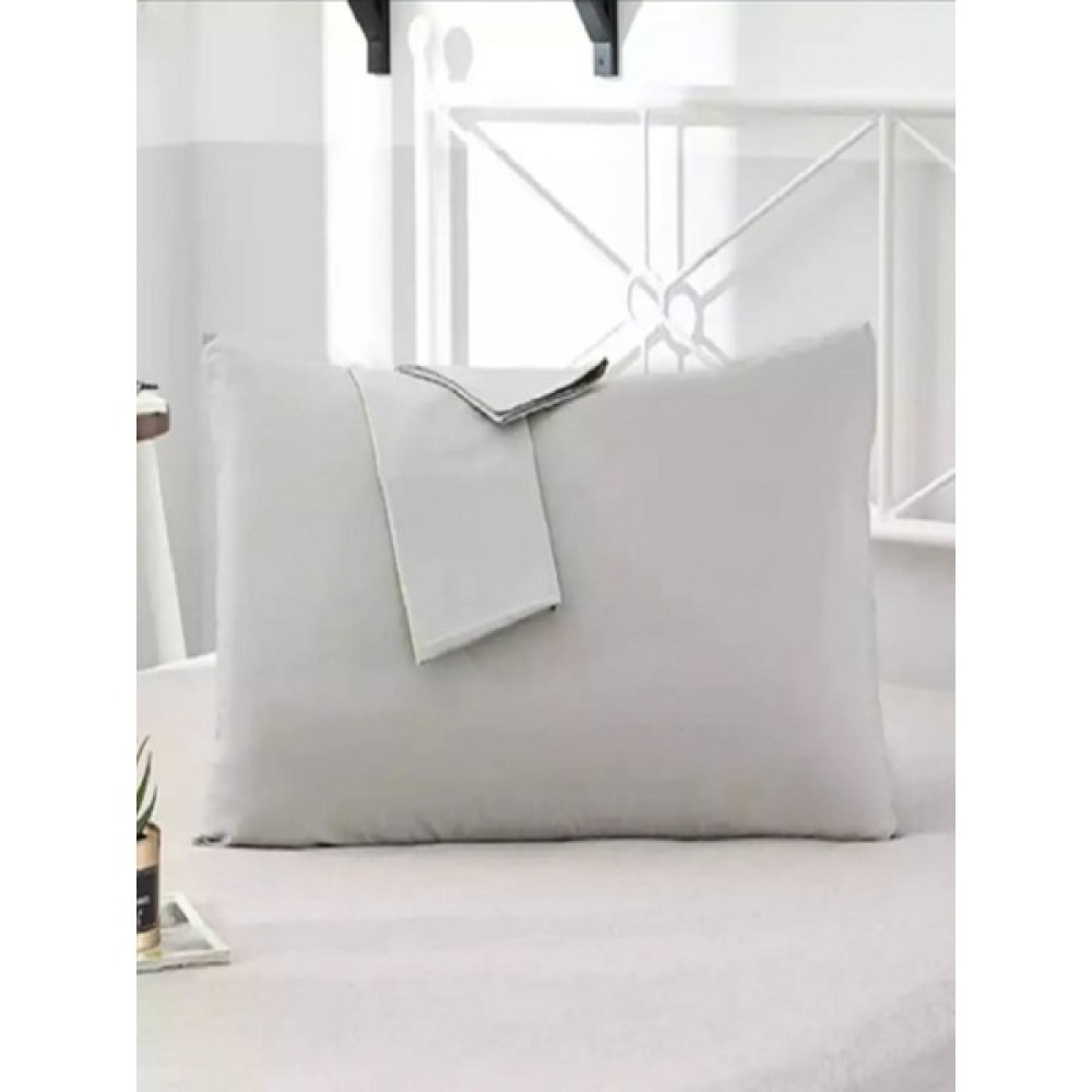 Derinhome Düz Pamuklu 2'li Yastık Kılıfı 50 x 70 cm - 50x70 - Gri Yastık Kılıfı Fiyatı