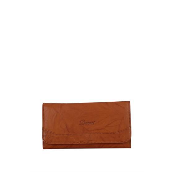 Derkon 058 Taba Style Kadın Deri Cüzdan Kırışık