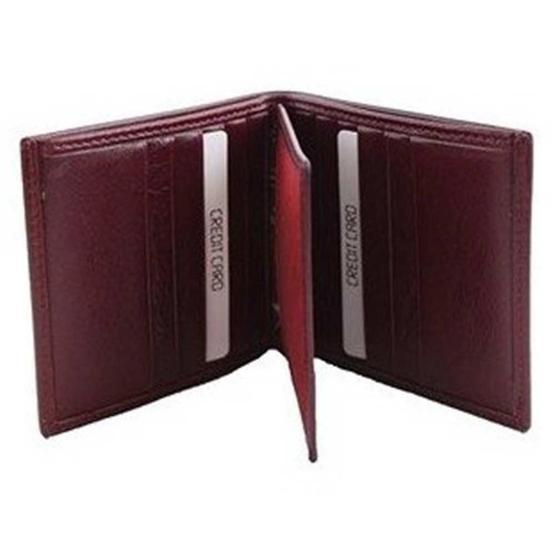 Derkon Style 076 Bordo Erkek Deri Cüzdan