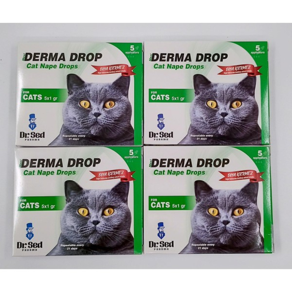 Derma Kedi Dış Parazit Damla 4 Kutu Evcil Hayvan Ürünleri Fiyatı