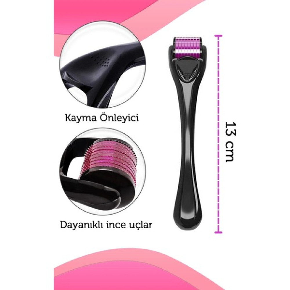 Derma Roller Dermaroller Titanyum Uçlu 540 Iğneli Tarak 2.00 mm Saç Cilt ve Deri Için Cilt & Yüz Temizleme Cihazları Fiyatı