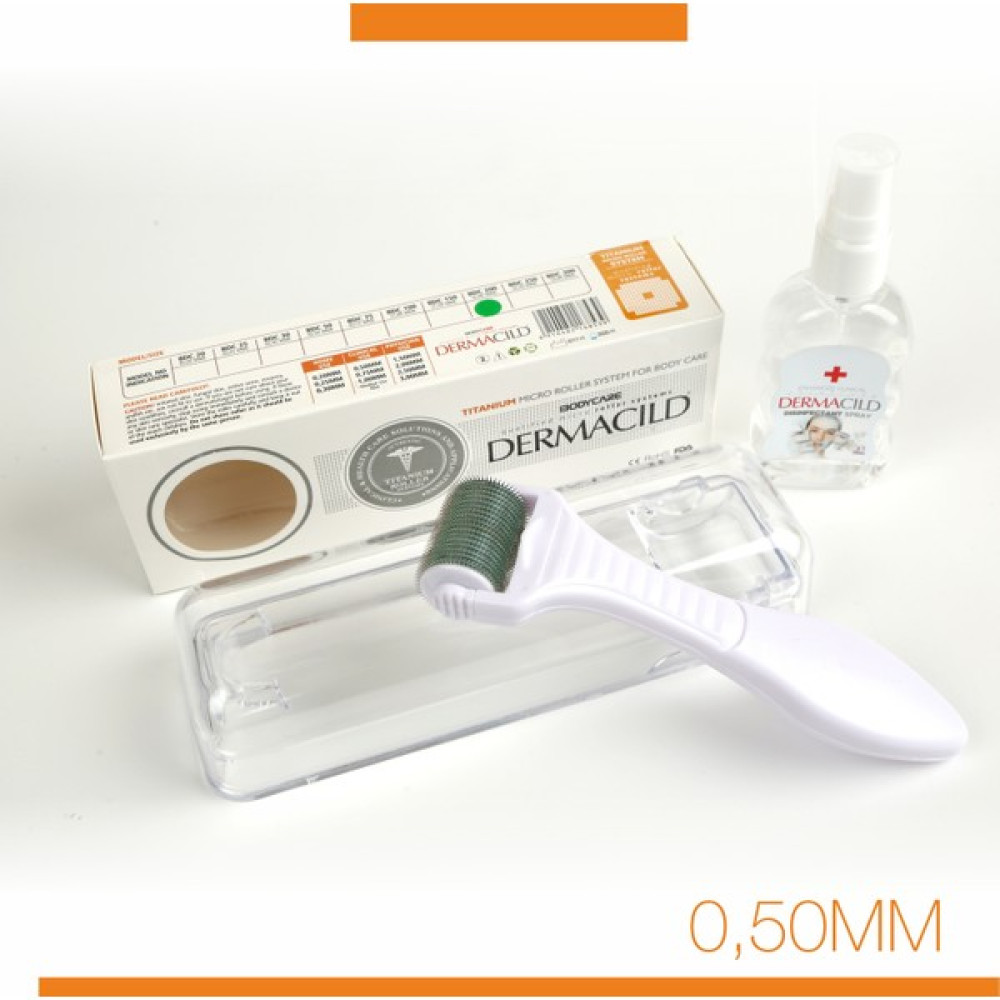 Dermacild 1080 İğne Titanyum Dermaroller 0,50mm Cilt & Yüz Temizleme Cihazları Fiyatı