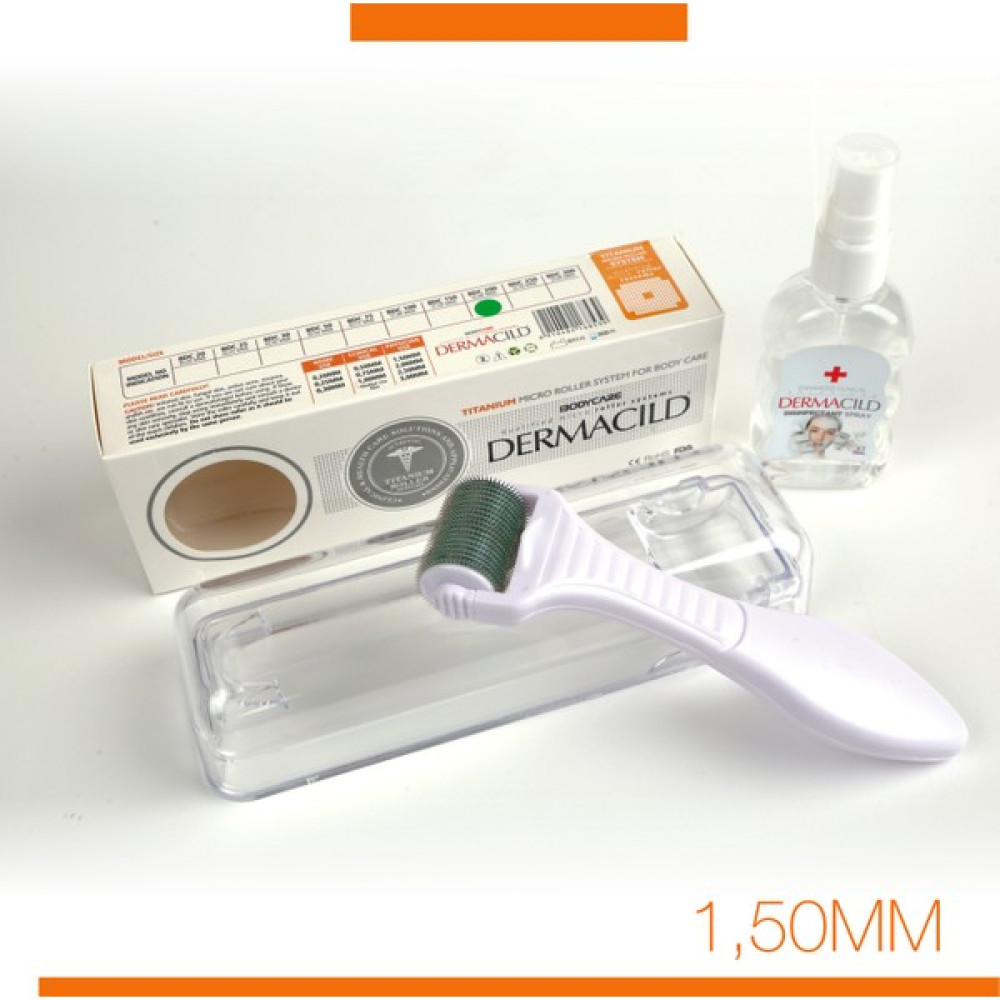 Dermacild 1080 İğne Titanyum Dermaroller 1,50mm Cilt & Yüz Temizleme Cihazları Fiyatı