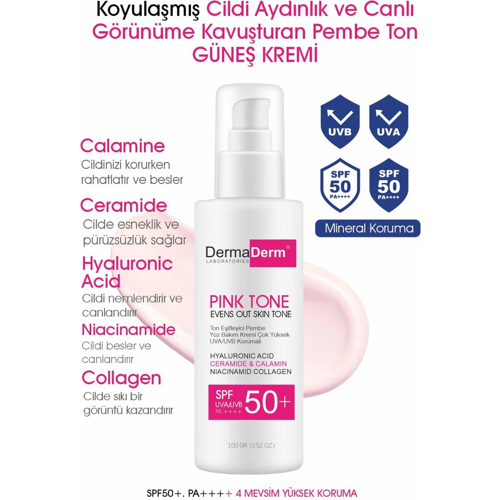 Dermaderm 2 Adet +50 SPF Ton Eşitleyici Yüz Bakım Ve Güneş Kremi 100 gr X 2 SSD / Solid State Drive Fiyatı