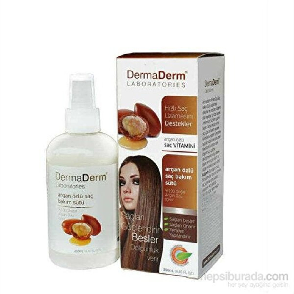 Dermaderm Argan Özlü Saç Bakım Sütü 250 ml Şampuan ve Saç Kremi Fiyatı