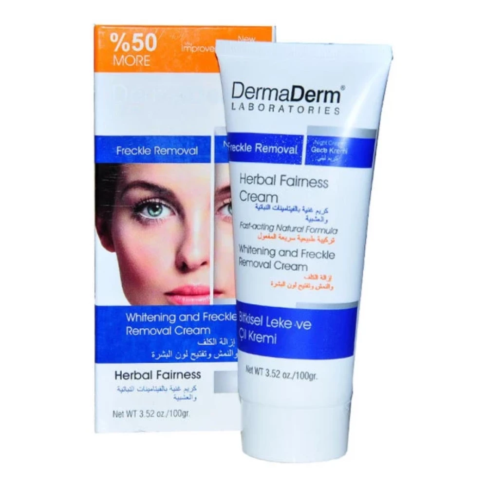 Dermaderm Bitkisel Cilt Yuz Beyazlatici Gece Leke Kremi 100Gr Yüz Bakım Setleri Fiyatı