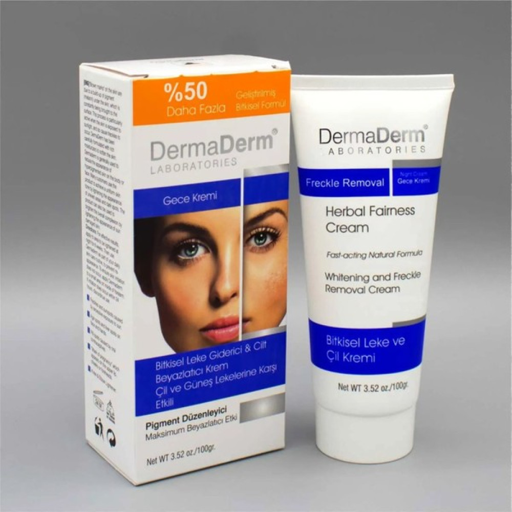 Dermaderm Bitkisel Leke Kremi Gece Kremi 100 gr Leke Kremi Fiyatı