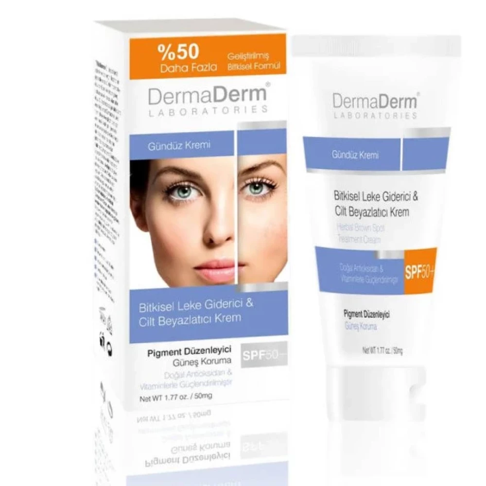 Dermaderm Dogal Leke Giderici Yuz Cilt Beyazlatici Gunduz Kremi Yüz Bakım Setleri Fiyatı