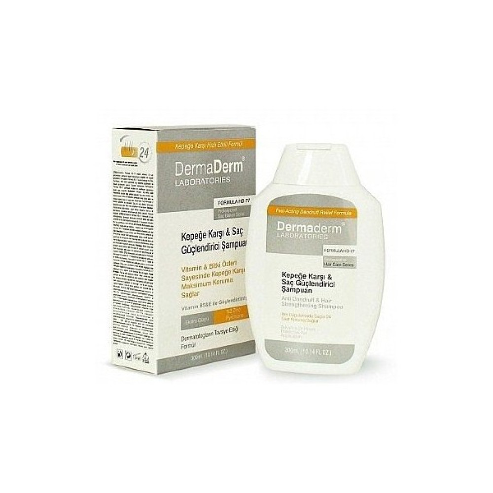Dermaderm Formula HD-77 Kepek Önleyici Saç Güçlendirici Şampuan 300 Ml Şampuan ve Saç Kremi Fiyatı