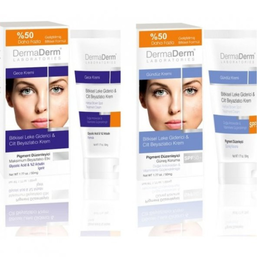 Dermaderm Gece Kremi + Dermaderm Gunduz Kremi Anti-Aging / Yaşlanma Karşıtı Fiyatı