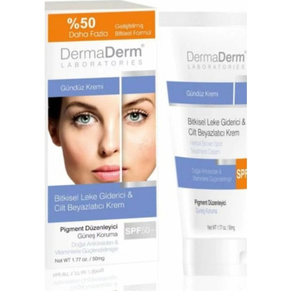 Dermaderm Leke & Cilt Beyazlatıcı Krem Spf50+ Gündüz 100 G Leke Kremi Fiyatı