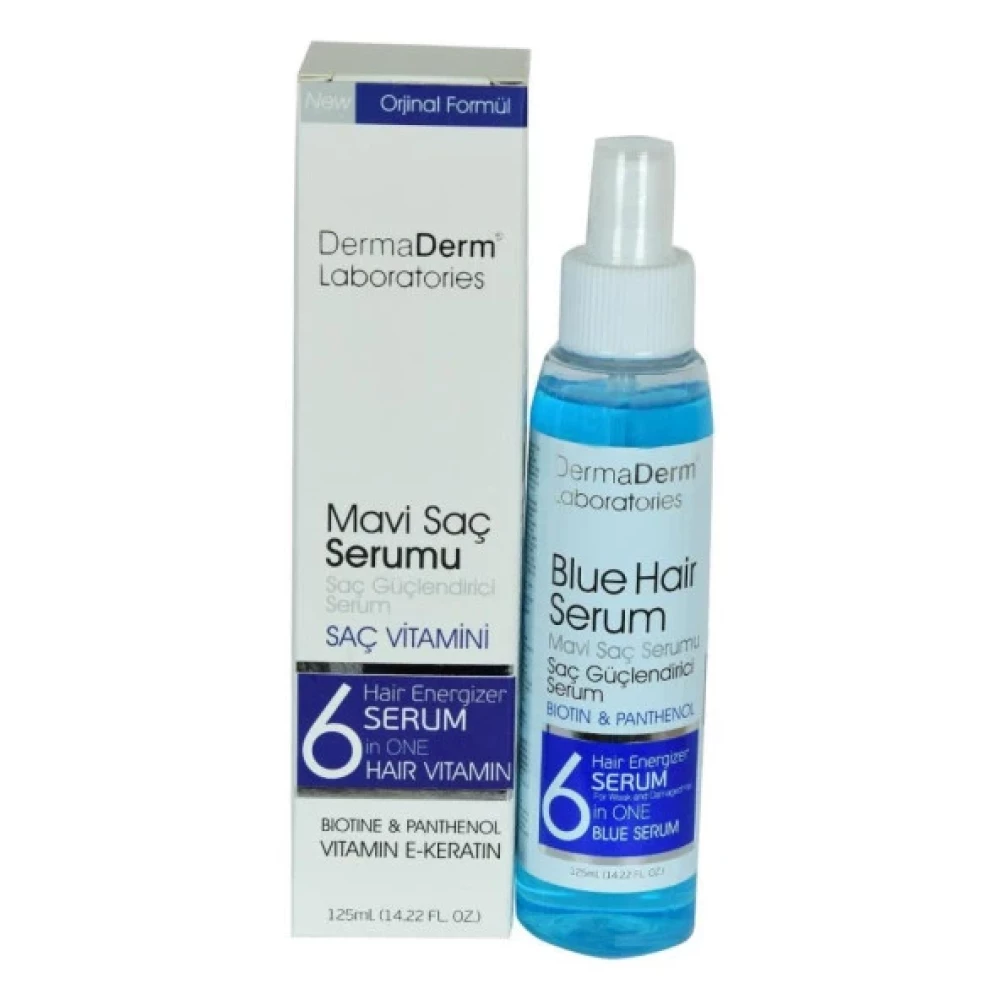 Dermaderm Mavi Sac Serumu Sac Guclendirici Biotin Keratin 125Ml Saç Dökülmesine Karşı Ürünler Fiyatı