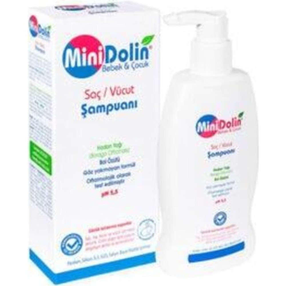 Dermadolin Minidolin Bebek Çocuk Saç ve Vücut Şuanı 250 ml Bebek Şampuanı Fiyatı