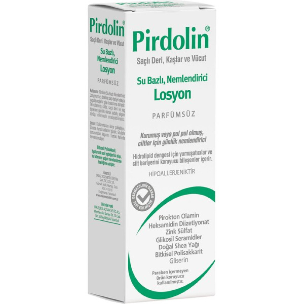 Dermadolin Pirdolin Su Bazlı 150 ml Nemlendirici Losyon Nemlendiriciler Fiyatı