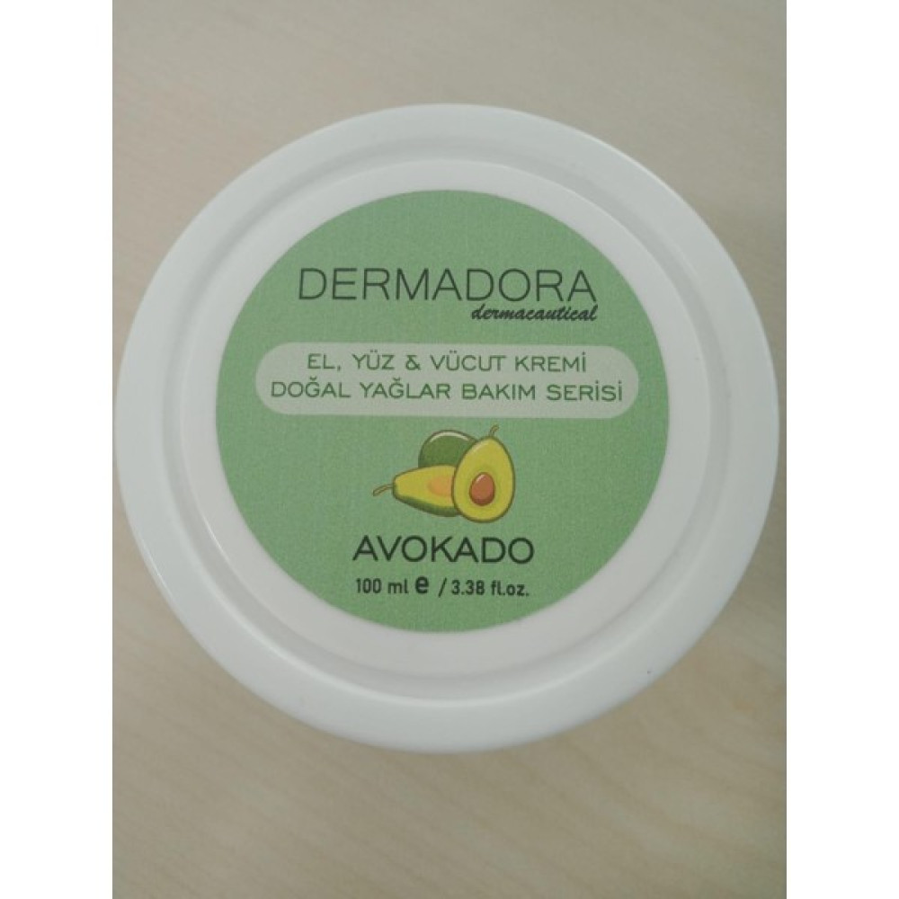 Dermadora Avokado El, Yüz ve Vücut Kremi 100 ml Nemlendiriciler Fiyatı