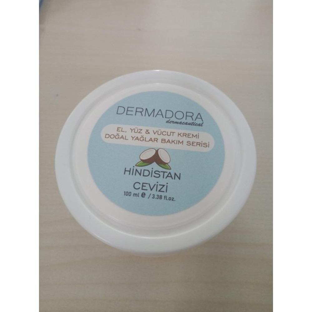 Dermadora Hindistan Cevizi El, Yüz & Vücut Kremi 100 ml Nemlendiriciler Fiyatı