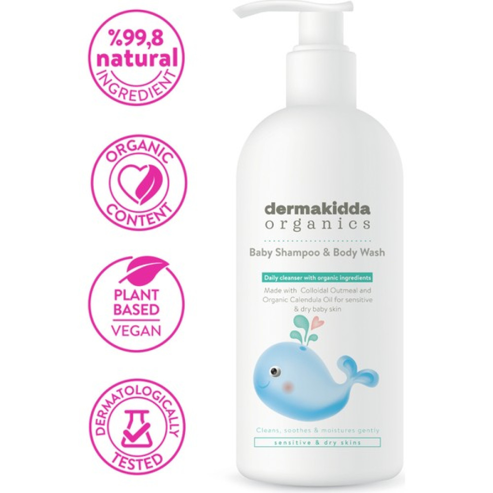 Dermakidda Organics Bebek ve Çocuk Şampuanı Bebek Şampuanı Fiyatı