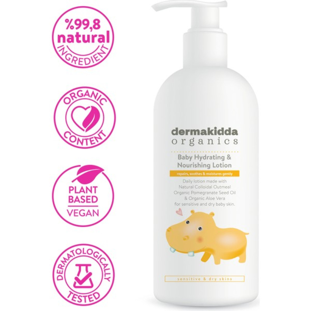 Dermakidda Organics Günlük Besleyici ve Nemlendirici Losyon Bebek Bakım Fiyatı