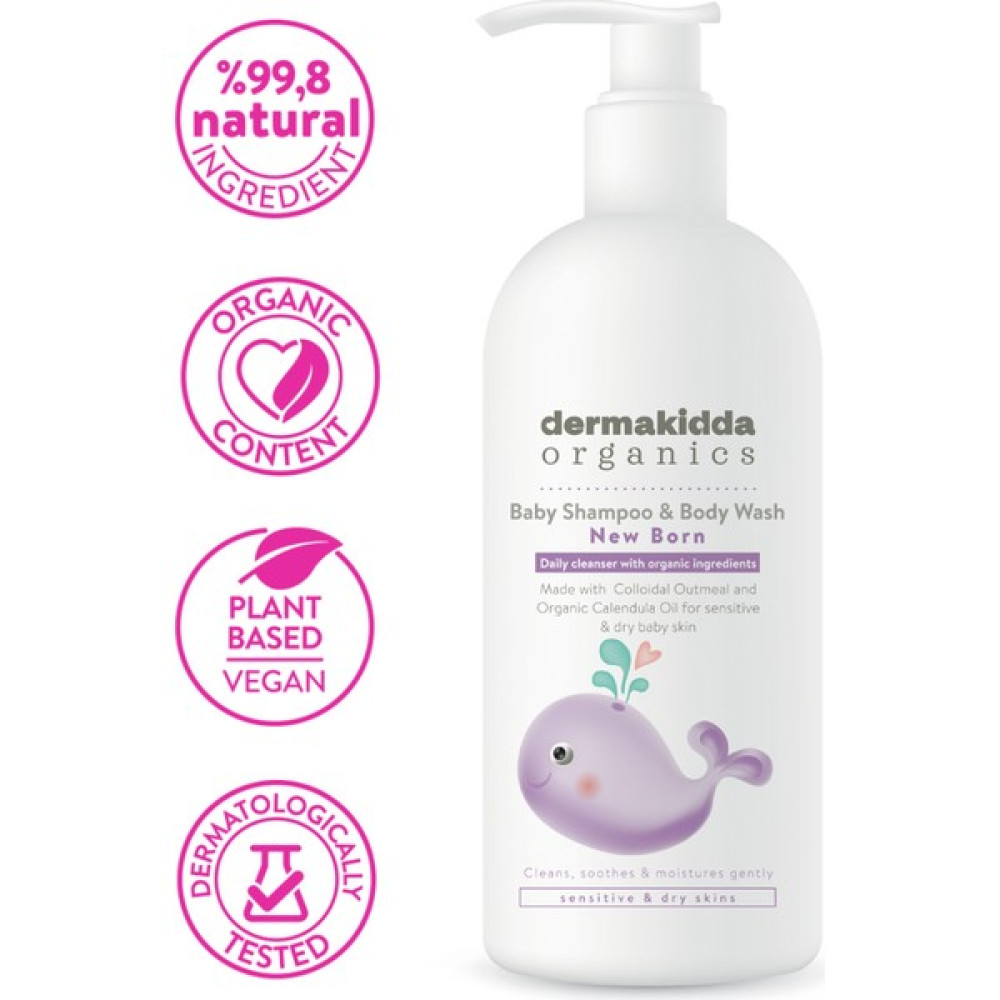 Dermakidda Organics Yenidoğan Bebek Şampuanı Bebek Şampuanı Fiyatı