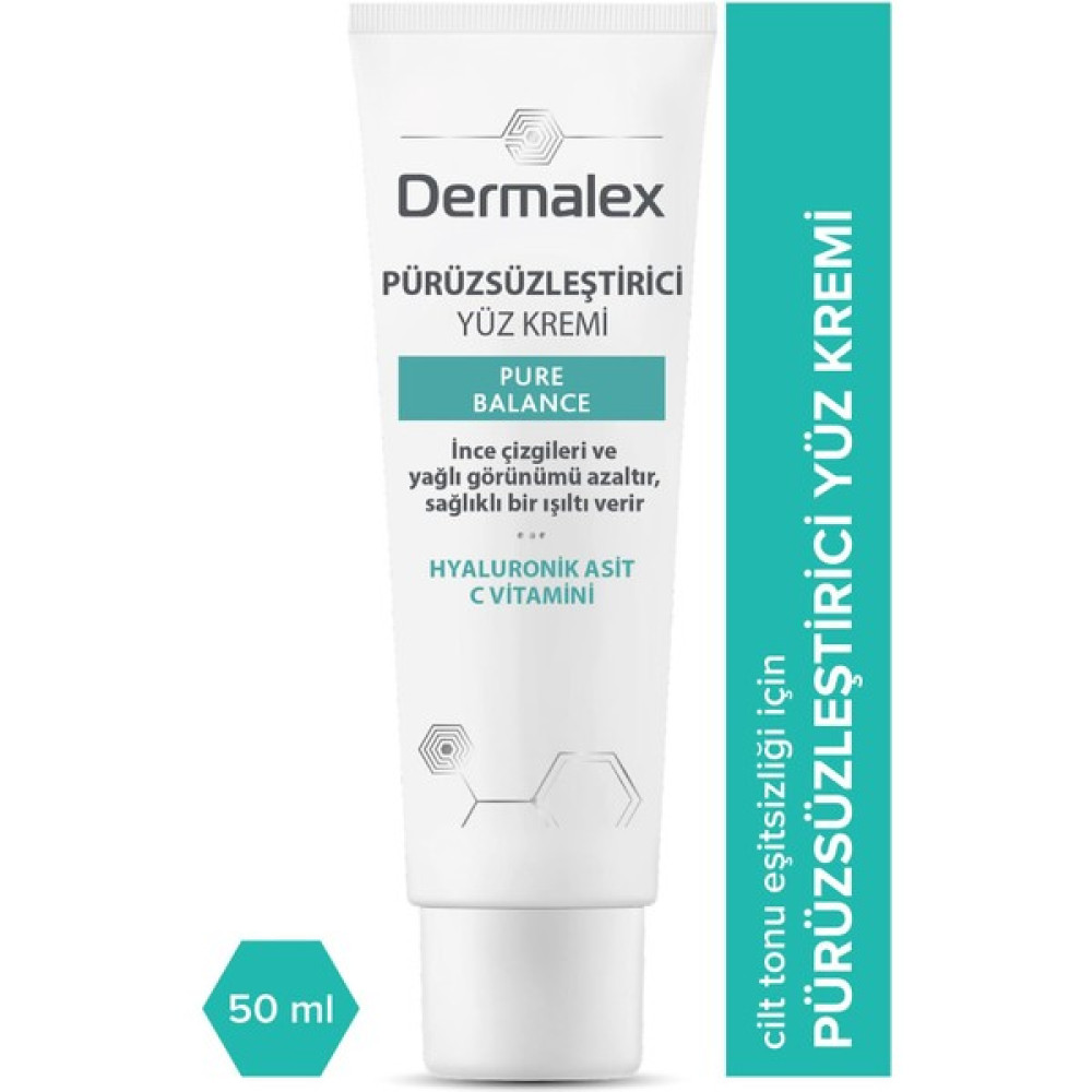Dermalex Pure Balance Pürüzsüzleştirici Yüz Kremi Nemlendiriciler Fiyatı