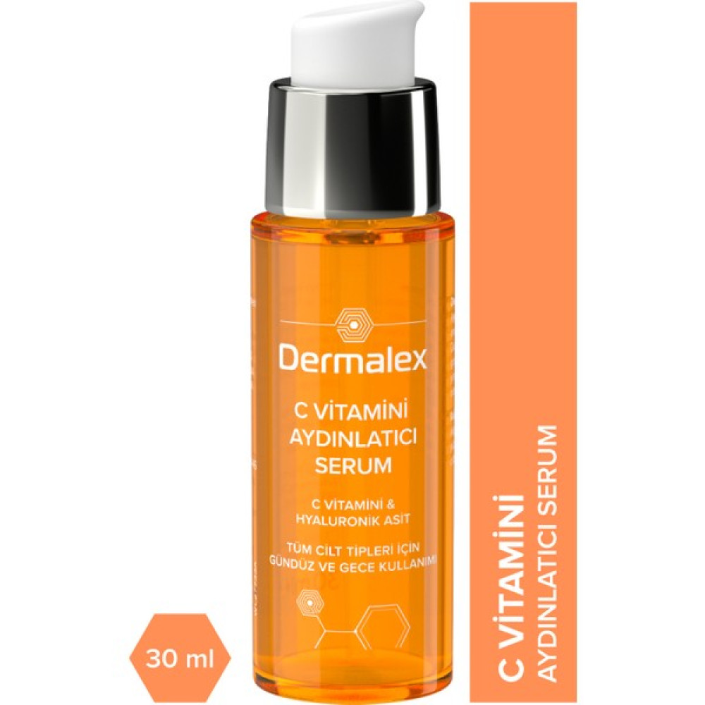 Dermalex Vitamin C Glow Serum 30ML Anti-Aging / Yaşlanma Karşıtı Fiyatı