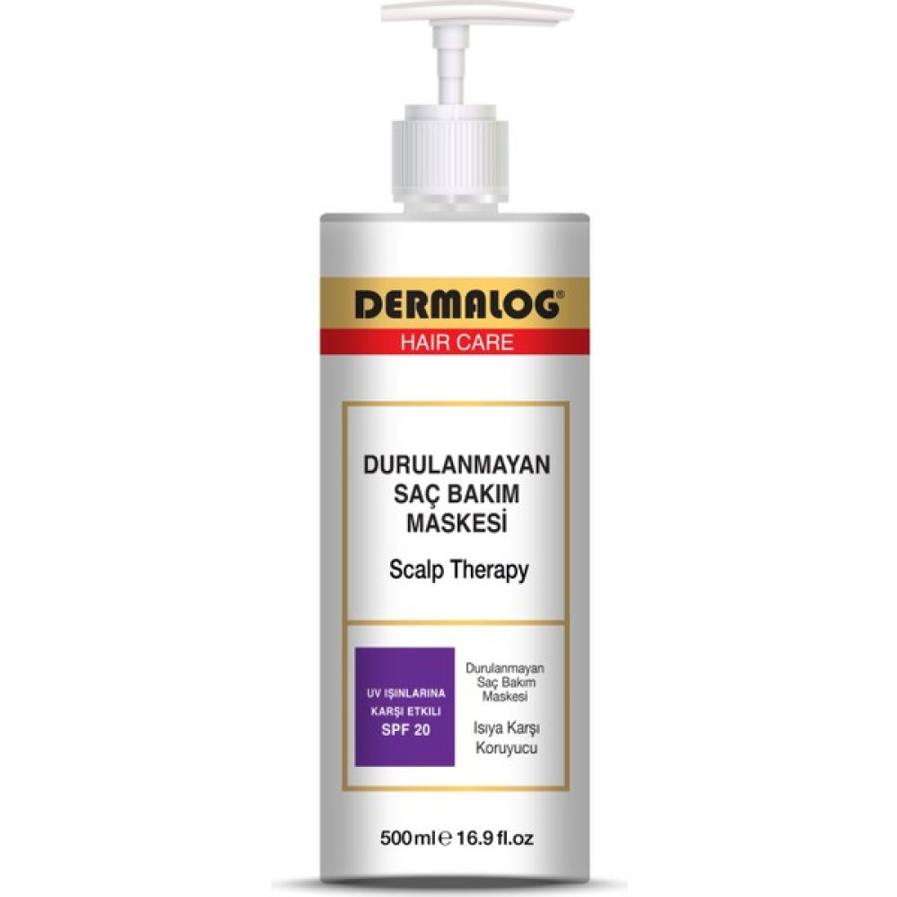 Dermalog Isıya ve Güneşe Karşı Koruyucu Durulanmayan Onarıcı Krem Maske Spf 20 500 ml Saç Bakım Maskeleri & Serumlar & Spreyler Fiyatı