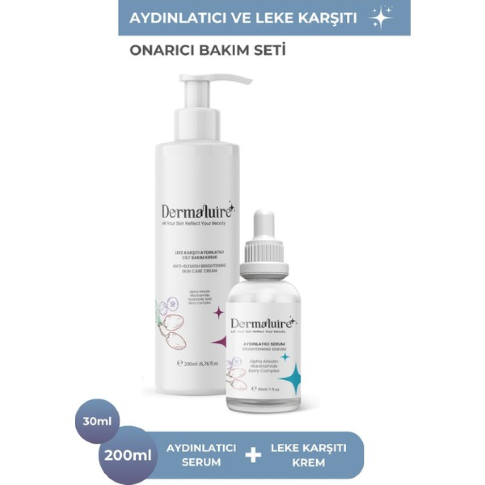 Dermaluire Aydınlatıcı Ve Leke Karşıtı Bakım Seti ( Leke Karşıtı Krem, Aydınlatıcı Serum ) Oto Boyaları Fiyatı