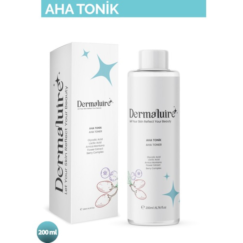 Dermaluire, Canlandırıcı Ve Gözenek Sıkılaştırıcı AHA Tonik - 200ml Cilt Temizleme ve Peeling Fiyatı