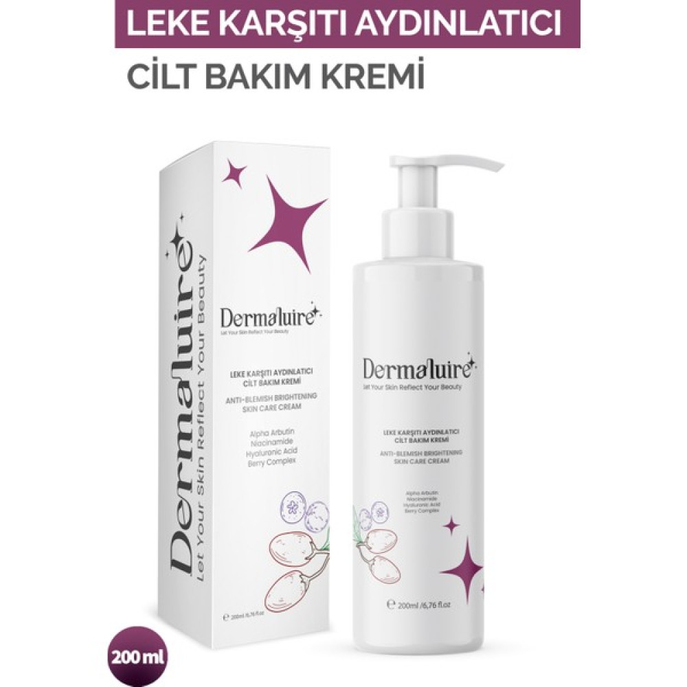 Dermaluire, Leke Karşıtı Aydınlatıcı Cilt Bakım Kremi - 200ml Nemlendiriciler Fiyatı