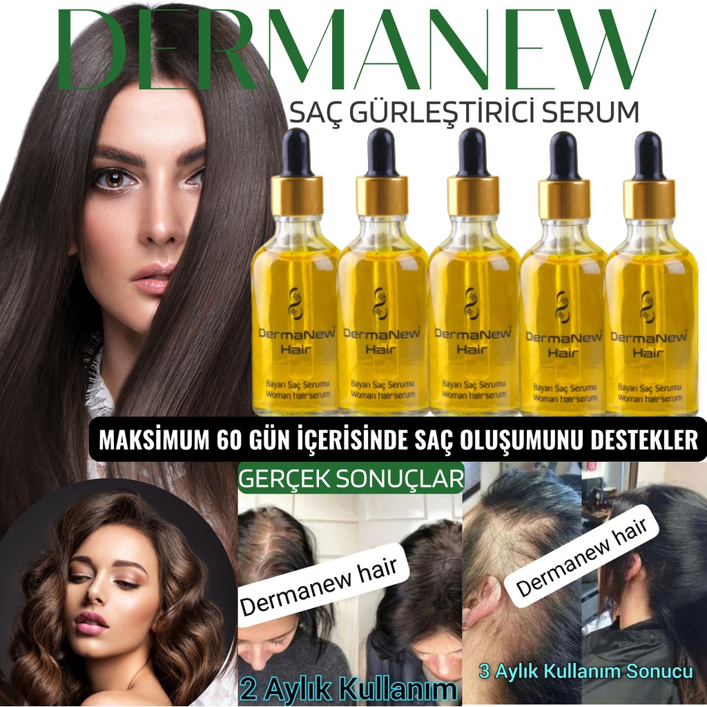 Dermanew Dermanew Hair Losyon / 5 Losyon Saç Bakım Maskeleri & Serumlar & Spreyler Fiyatı