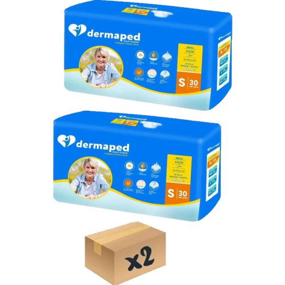 Dermaped Dermped Hasta Bezi S Beden 30X2 - Beyaz Hasta Bezleri ve Temizliği Fiyatı